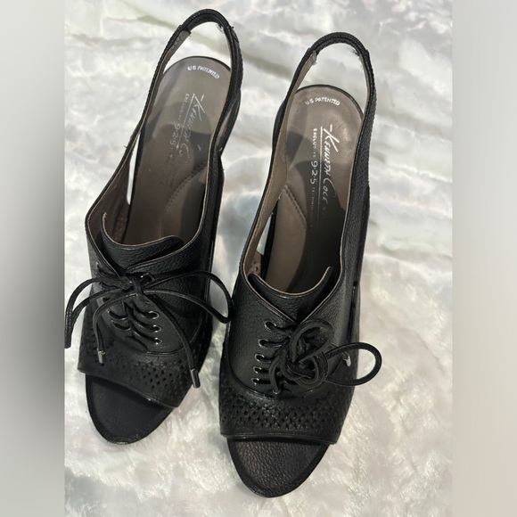 Kenneth Cole Black High Heel Sandal - Picture 4 of 5